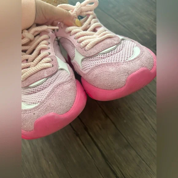 Valentino sneakers pink chunky sneakers size 38/8 - Picture 8 of 14